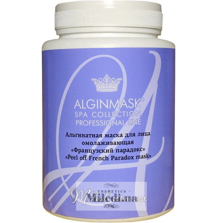 Альгинатная маска Elitecosmetic Alginmask «Французский парадокс»
