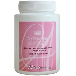 Альгінатна маска Магія троянди Elitecosmetic Alginmask Peel off Mask Rosa