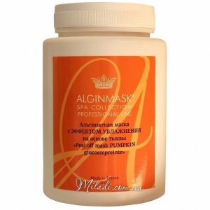 Альгинатная маска с эффектом увлажнения на основе Тыквы Elitecosmetic Alginmask Mask Pumpkin