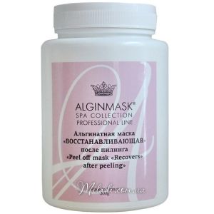 Альгинатная маска восстанавливающая после пилинга Elitecosmetic Alginmask Mask After Peeling