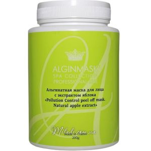 Альгинатная маска с экстрактом яблока Elitecosmetic Alginmask Peel Natural Apple Extract Mask