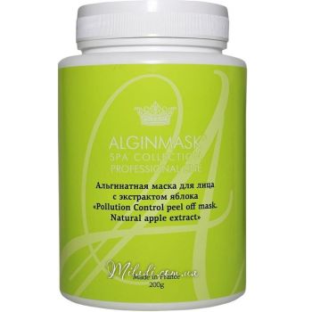 Альгинатная маска с экстрактом яблока Elitecosmetic Alginmask Peel Natural Apple Extract Mask