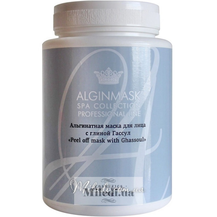 Альгінатна маска з глиною Гассул Elitecosmetic Alginmask