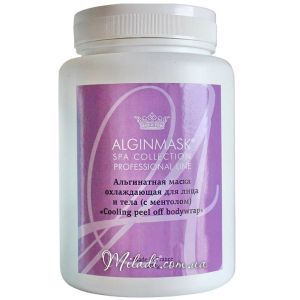 Альгинатная маска охлаждающая с ментолом Elitecosmetic Alginmask Peel off Cooling Body Wrap