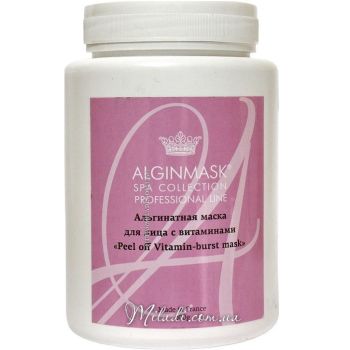 Альгинатная маска для лица Витамины Elitecosmetic Alginmask Peel off Vitamin-Burst Mask