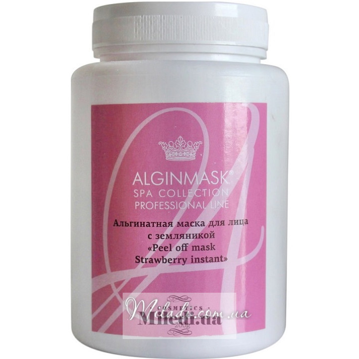 Альгінатна маска з суницею Elitecosmetic Alginmask