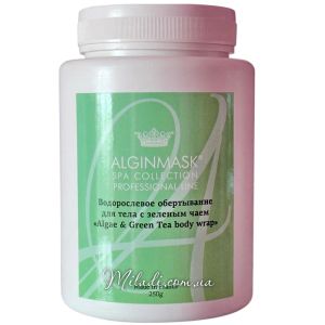 Обертывание водорослевое с зеленым чаем Elitecosmetic Alginmask Algae & Green Tea Body Wrap