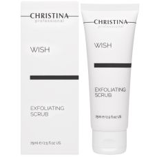 Скраб эксфолиатор для зрелой кожи Christina Wish Exfoliating Scrub 75 мл