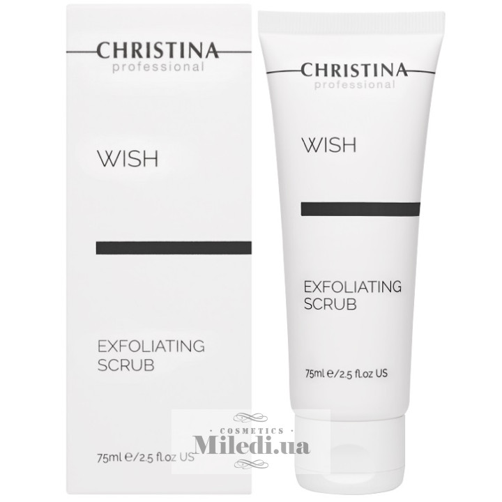 Скраб-эксфолиатор Christina Wish Exfoliating для зрелой кожи, 75 мл