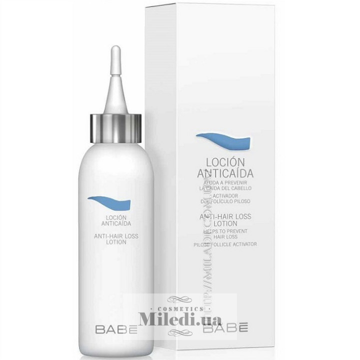 Лосьйон проти випадіння волосся Babe Laboratorios Anti-Hair Loss Lotion, 125 мл