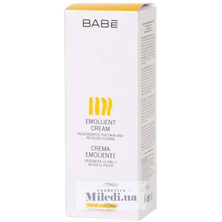 Крем для проблемної сухої шкіри Babe Laboratorios Emollient Cream, 200 мл