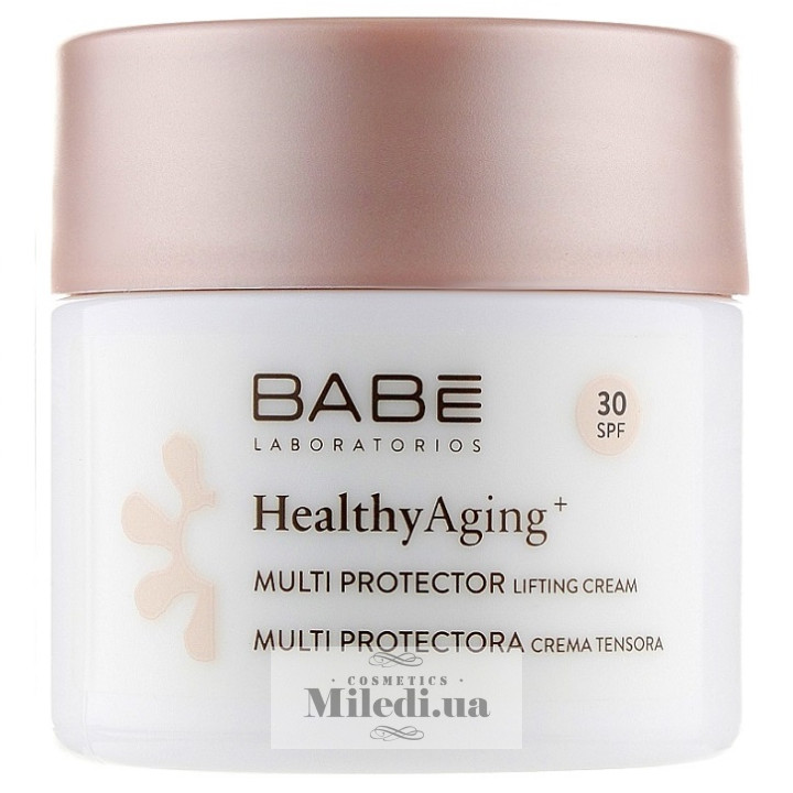 Мультизахисний ліфтинг крем Babe Laboratorios Healthy Aging Multi SPF30, 50 мл