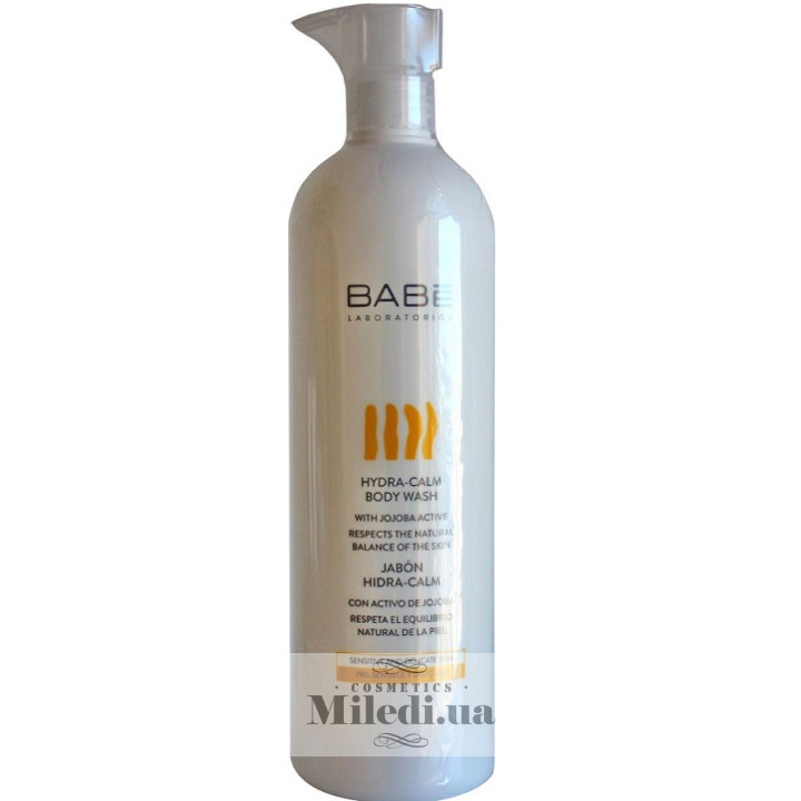 Гель зволожуючий для душу Babe Laboratorios Hydra-Calm Body Wash, 500 мл