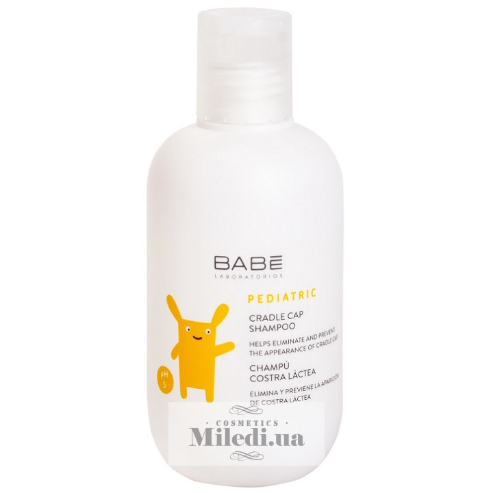 Шампунь дитячий Babe Laboratorios від себорейной скоринки, 200 мл