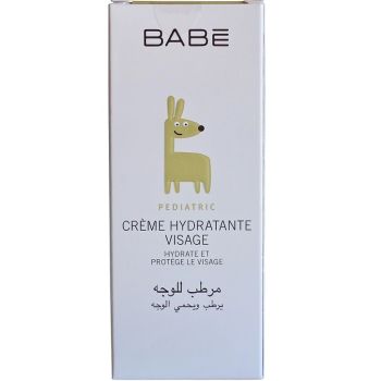 Увлажняющий детский крем Babe Laboratorios Pediatric Facial Moisturiser 50 мл