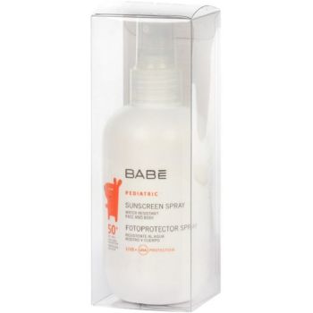 Солнцезащитный спрей для детей Babe Laboratorios Pediatric Sunscreen Spray SPF50+ 200 мл