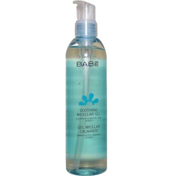 Заспокійливий міцелярний гель для вмивання обличчя Babe Laboratorios Soothing Micellar Gel 250 мл