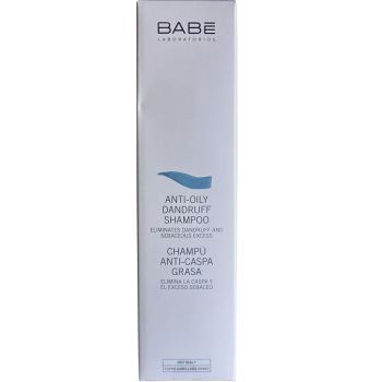 Шампунь против перхоти для жирной кожи головы Babe Laboratorios Anti-Oily Dandruff Shampoo 250 мл