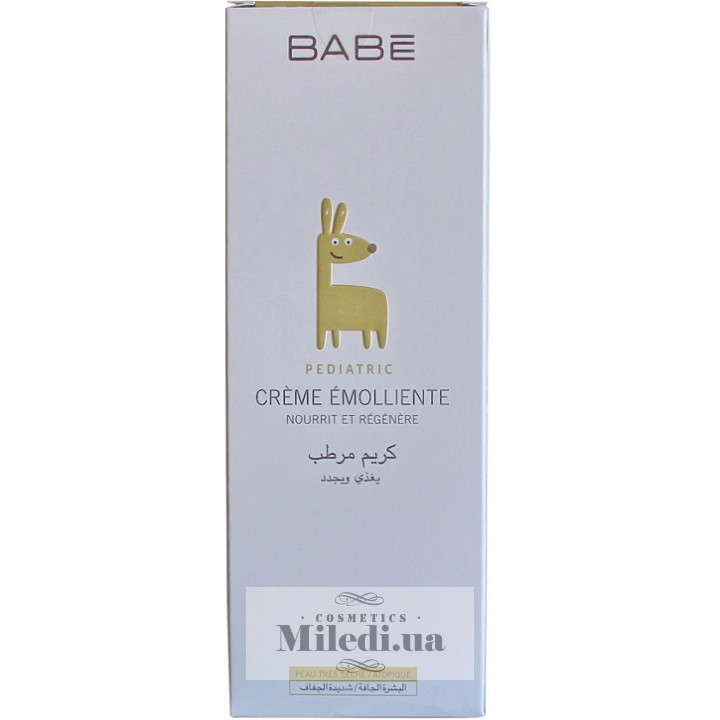 Смягчающий детский крем Babe Laboratorios Pediatric Emollient Cream, 200 мл