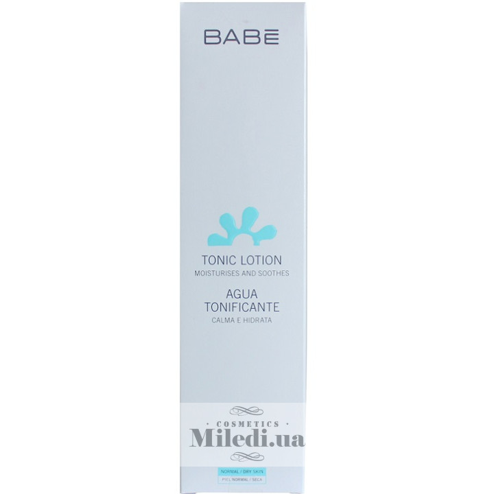 Тонік без спирту Babe Laboratorios «Зволоження та пом'якшення», 250 мл