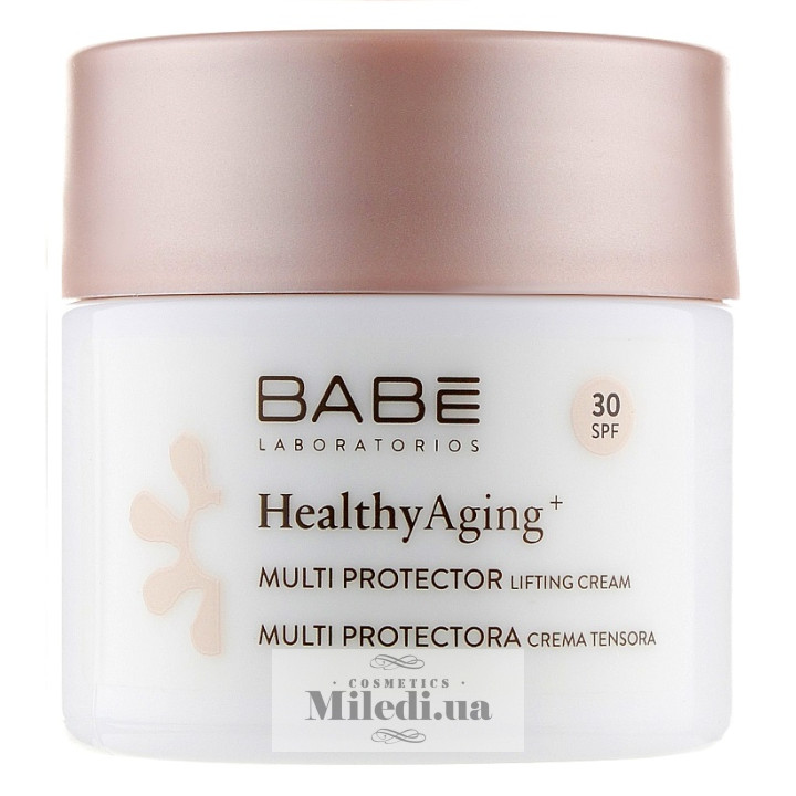 Мультизащитный лифтинг крем Babe Laboratorios Healthy Aging Multi SPF30, 50 мл