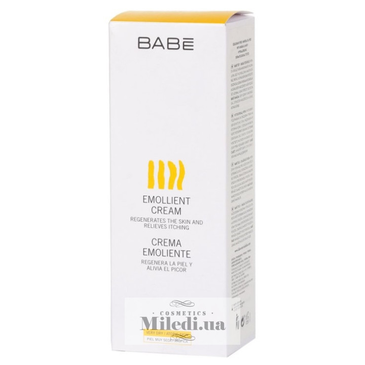 Крем для проблемной сухой кожи Babe Laboratorios Emollient Cream, 200 мл