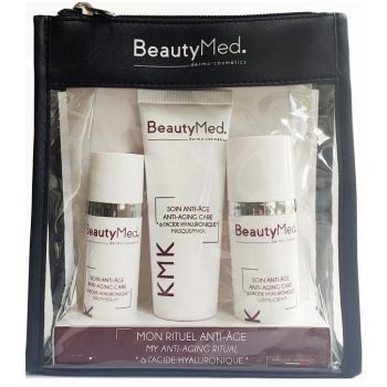 Набор против старения с гиалуроновой кислотой BeautyMed Beauty Kit Anti-Aging (30ml + 50ml + 75ml)