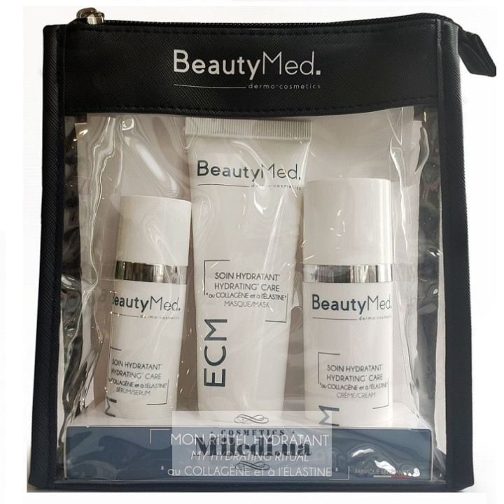 Набор с коллагеном и эластином BeautyMed Beauty Kit Hydrating, 30ml + 50ml + 75ml
