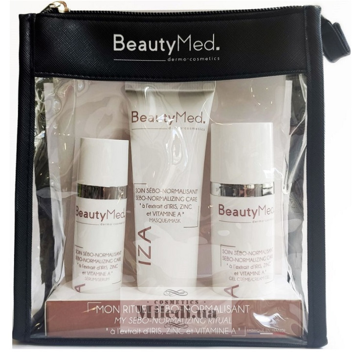 Набір себорегулюючий BeautyMed Beauty Kit Sebo-Normalizing, 30ml + 50ml + 75ml