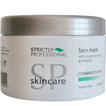 Очищающая маска с каолином Strictly Professional Bellitas Face Mask with Purple Ginseng & White Tea 450 мл