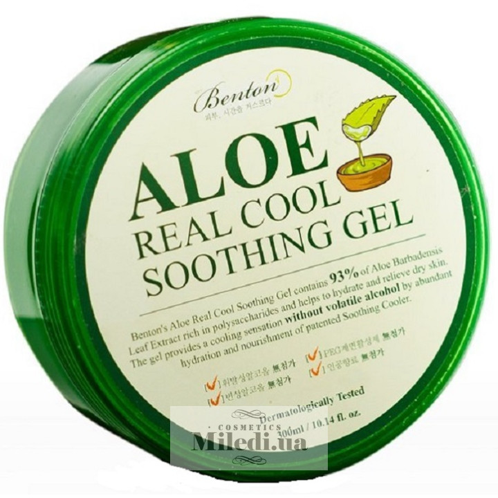 Універсальний гель Алое 93% Benton Aloe Real Cool Soothing Gel, 300 мл