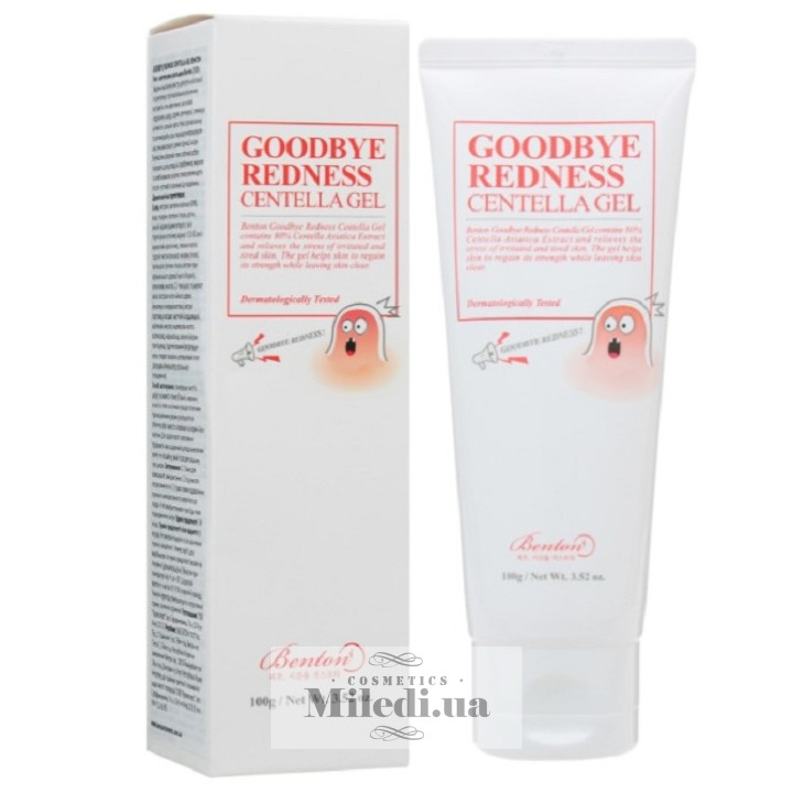 Гель с центеллой азиатской Benton Goodbye Redness Centella Gel, 100 мл