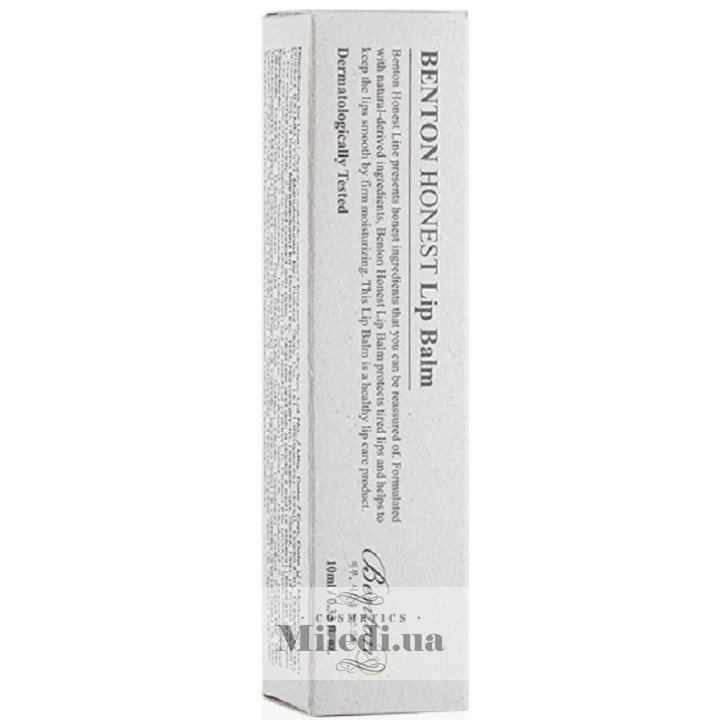 Поживний бальзам для губ з маслом ши Benton Honest Lip Balm, 10 мл