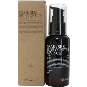 Эссенция с муцином улитки и пчелиным ядом Benton Snail Bee High Content Essence 60 мл