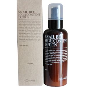 Лосьон улиточный с пчелиным ядом Benton Snail Bee High Content Lotion For All Skin Types 120ml