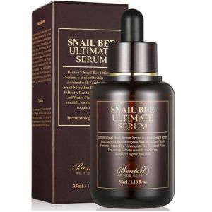 Концентрована сироватка з муцином равлику і отрутою бджоли Benton Snail Bee Ultimate Serum 35 мл