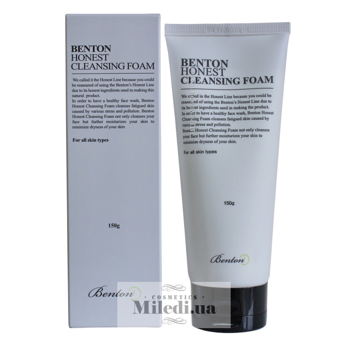 Пінка очищаюча для всіх типів шкіри Benton Honest Cleansing Foam for All Skin Types 150 мл
