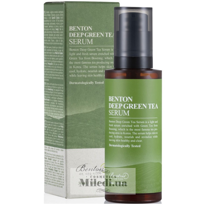Сыворотка с экстрактом зеленого чая Benton Deep Green Tea, 30 мл