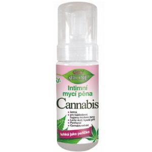 Пенка для интимной гигиены Каннабис Bione Cosmetics Cannabis Intimate Foam Бионе Косметикс 150 мл