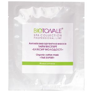 Антивозрастная маска тайм эксперт Эликсир молодости Biotonale Organic Cotton Mask Time Expert (шт)