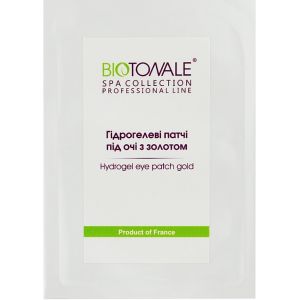 Гидрогелевые патчи под глаза с биозолотом Biotonale Gidrogel Eye Patch Gold