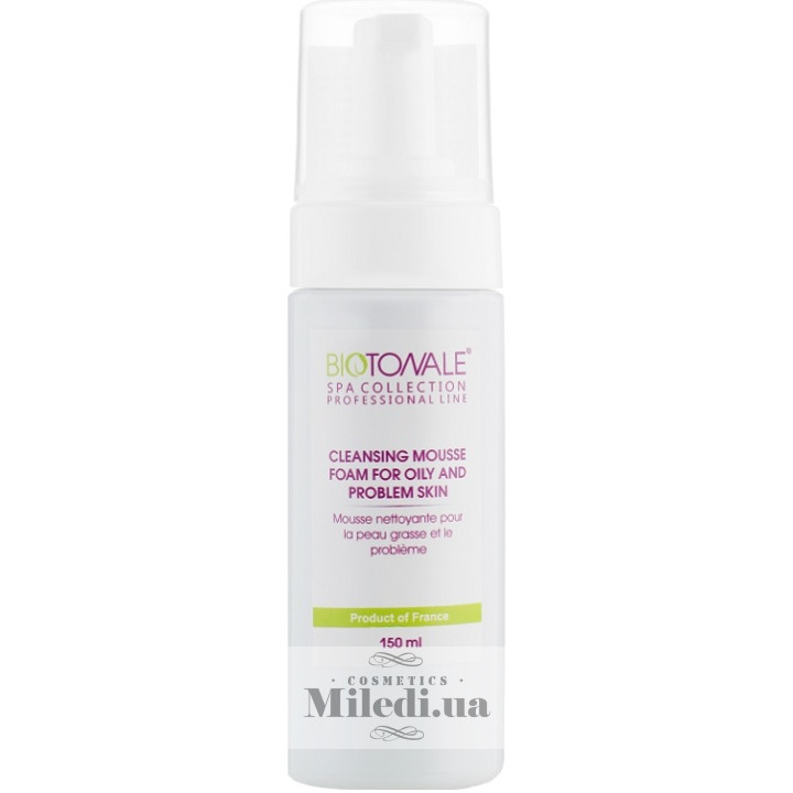Мусс-пена Biotonale очищающая для жирной и проблемной кожи, 150 мл