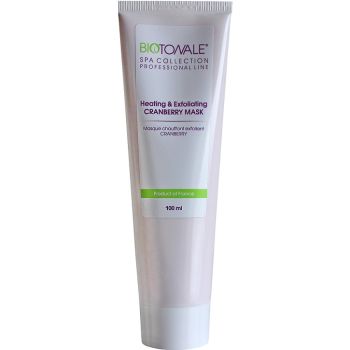 Пилинг-маска с клюквой Biotonale Heating & Exfoliating Cranberry Mask Проф