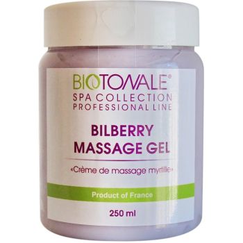 Масажна крем-олія з чорницею Biotonale Bilberry Massage Cream Проф