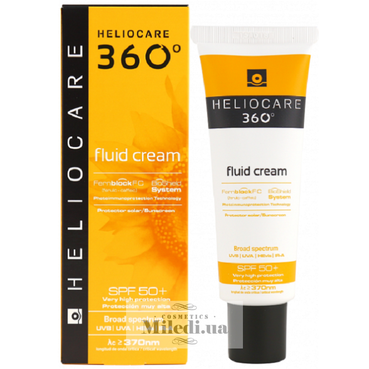 Сонцезахисний крем-флюїд Cantabria Labs для всіх типів шкіри, 50 мл