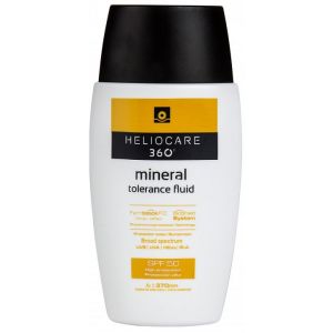 Солнцезащитный минеральный флюид для чувствительной кожи Cantabria Labs Heliocare 360º Mineral Tolerance Fluid SPF50 50 мл