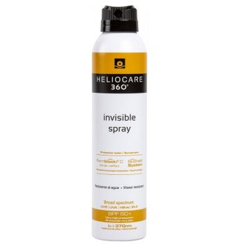 Солнцезащитный прозрачный спрей невидимка для тела Cantabria Labs Heliocare 360º Invisible Spray SPF50+ 200 мл