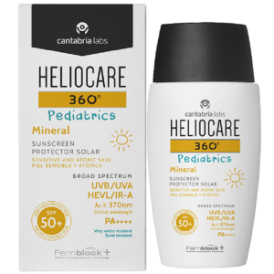 Солнцезащитный детский минеральный крем Cantabria Labs Heliocare 360º Pediatrics Mineral Sunscreen SPF50+ 50 мл