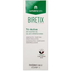Гель три-актив для шкіри з акне Cantabria Labs Biretix Tri-Active Anti-Blemish Gel 50 мл