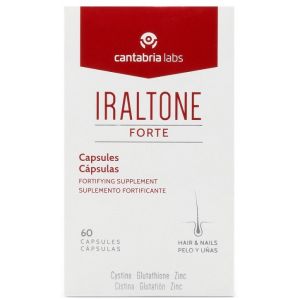 Капсулы для лечения ослабленных волос и ногтей Cantabria Labs Iraltone Forte Capsules 60 шт